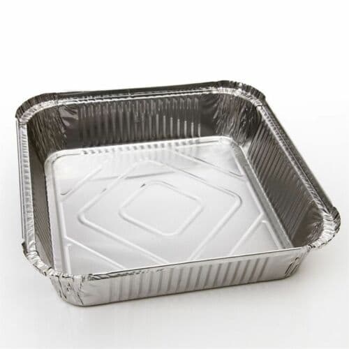 Foil Containers Tray No9 Deep 2" 9x9