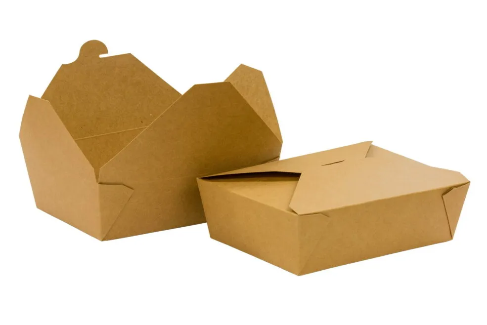 Snack box No.3 Leak Proof Kraft Deli Box
