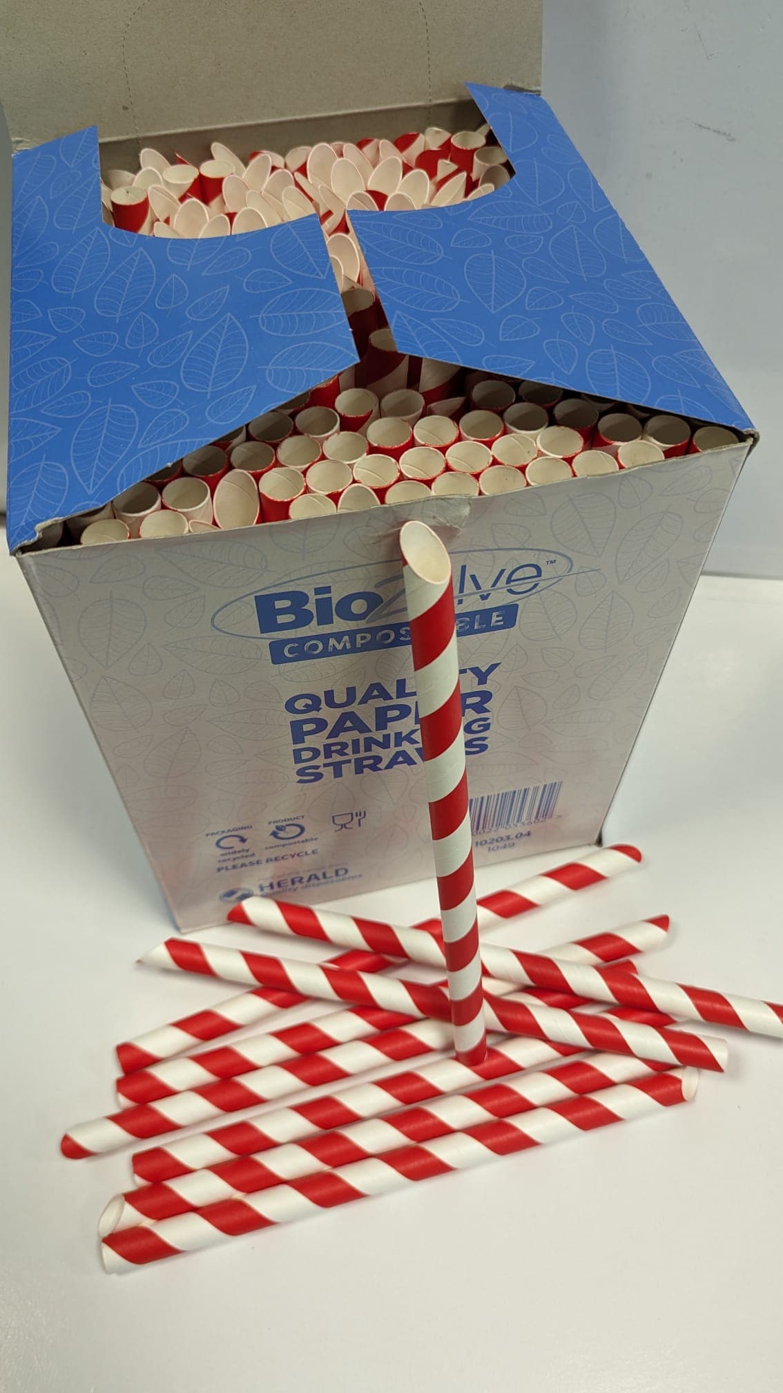 Jumbo Paper Smoothie Straws